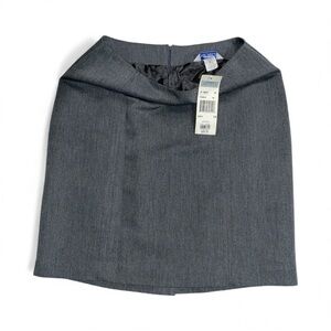 * New York Michele Gray size 14 classic suit Skirt dark grey lined new